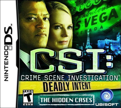 CSI - Crime Scene Investigation - Deadly Intent - The Hidden Cases (EU) (USA) Game Cover